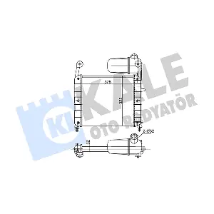 KALE OTO RADYATOR 102200