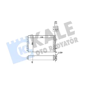 109900 KALE OTO RADYATOR