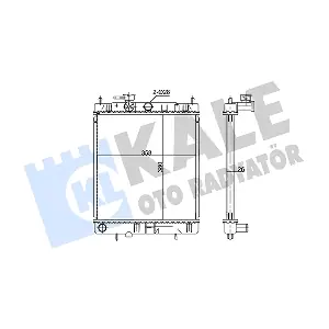 355705 KALE OTO RADYATOR