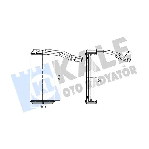352090 KALE OTO RADYATOR