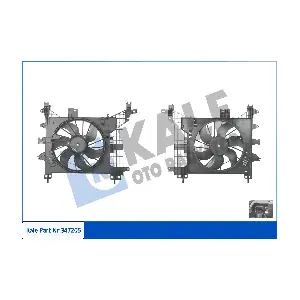 347205 KALE OTO RADYATOR