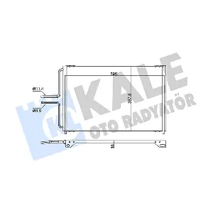 KALE OTO RADYATOR 345570