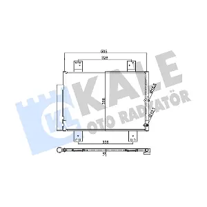 354080 KALE OTO RADYATOR