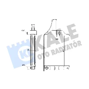 184800 KALE OTO RADYATOR