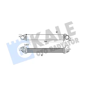 344860 KALE OTO RADYATOR