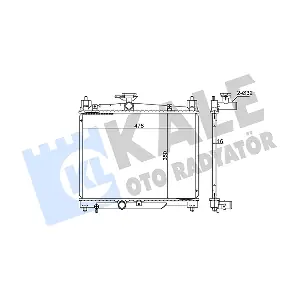 348430 KALE OTO RADYATOR