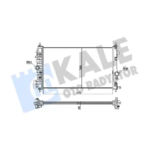 346180 KALE OTO RADYATOR