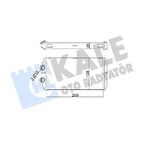 352870 KALE OTO RADYATOR