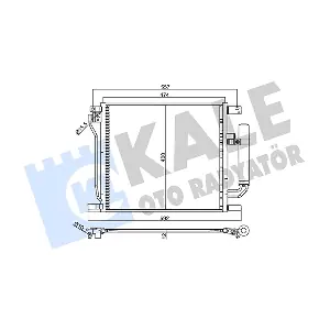 358070 KALE OTO RADYATOR