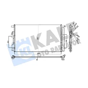 358015 KALE OTO RADYATOR