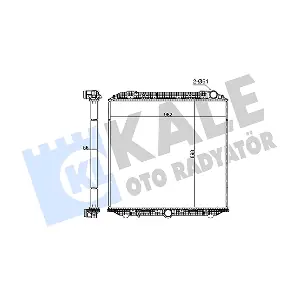 355055 KALE OTO RADYATOR