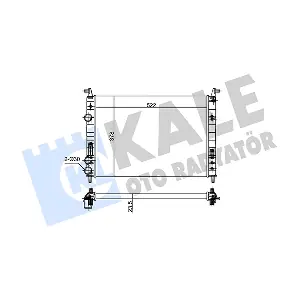 142800 KALE OTO RADYATOR