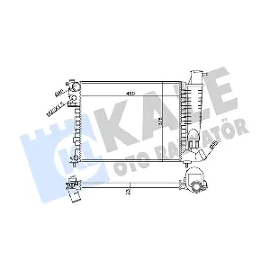 351815 KALE OTO RADYATOR