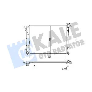 346145 KALE OTO RADYATOR