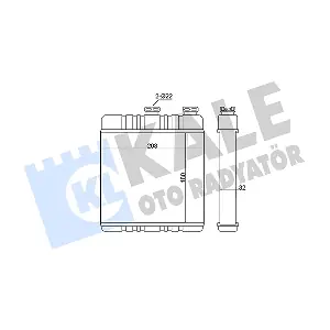 347115 KALE OTO RADYATOR