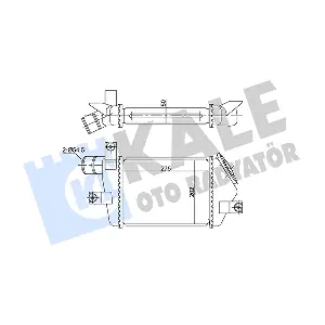 360680 KALE OTO RADYATOR