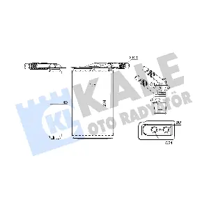 520400 KALE OTO RADYATOR