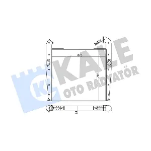 349320 KALE OTO RADYATOR