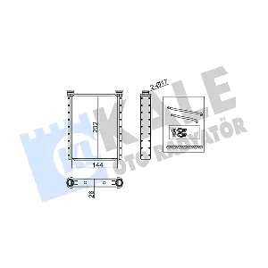 355120 KALE OTO RADYATOR