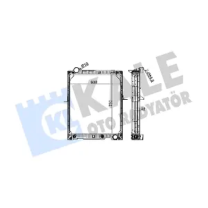 KALE OTO RADYATOR 350275