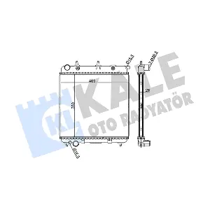 KALE OTO RADYATOR 297100