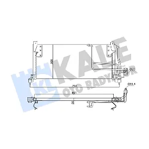 382525 KALE OTO RADYATOR