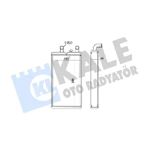 123000 KALE OTO RADYATOR