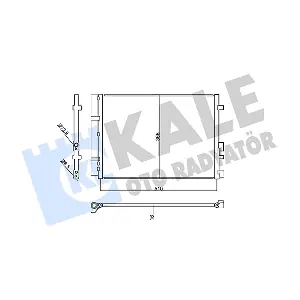 357845 KALE OTO RADYATOR