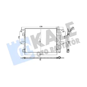 350340 KALE OTO RADYATOR