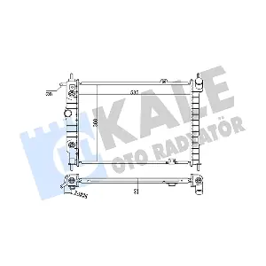 370800 KALE OTO RADYATOR