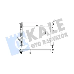 207100 KALE OTO RADYATOR