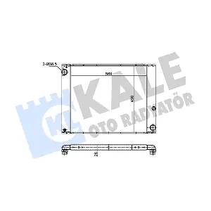348665 KALE OTO RADYATOR