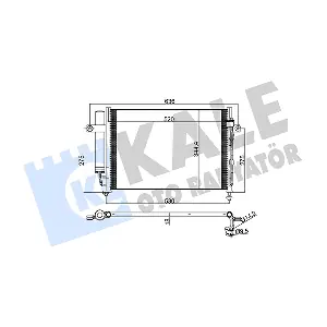 391700 KALE OTO RADYATOR