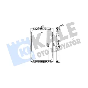 349345 KALE OTO RADYATOR