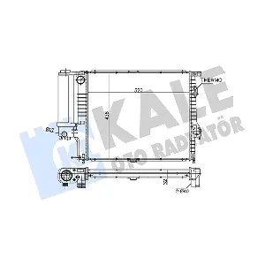 KALE OTO RADYATOR 354700