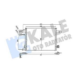 358060 KALE OTO RADYATOR