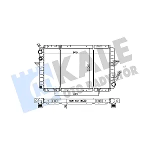 KALE OTO RADYATOR 160800