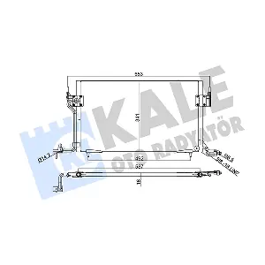KALE OTO RADYATOR 345210