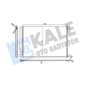 KALE OTO RADYATOR 357740