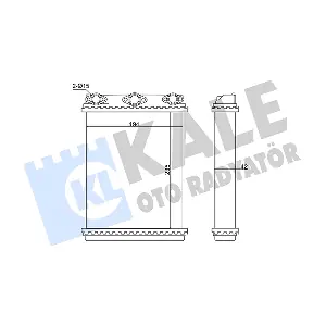 KALE OTO RADYATOR 346635