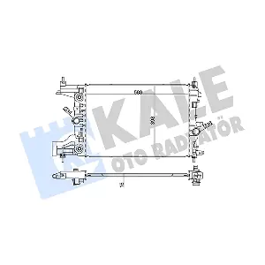 355200 KALE OTO RADYATOR