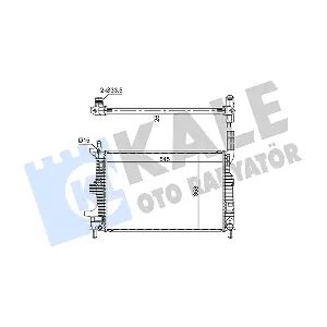 KALE OTO RADYATOR 352845