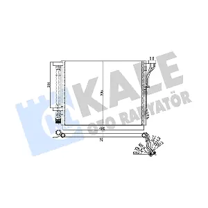 KALE OTO RADYATOR 358010