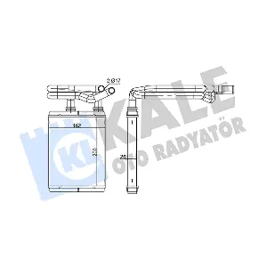 352515 KALE OTO RADYATOR