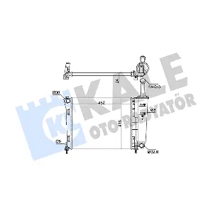 363060 KALE OTO RADYATOR