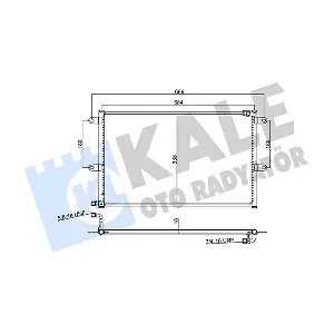 KALE OTO RADYATOR 382505