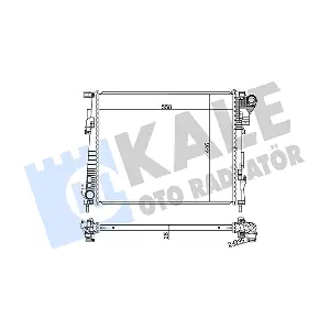 351215 KALE OTO RADYATOR