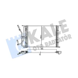 KALE OTO RADYATOR 342875