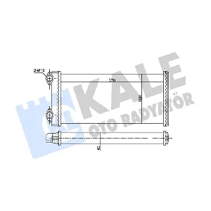 351710 KALE OTO RADYATOR