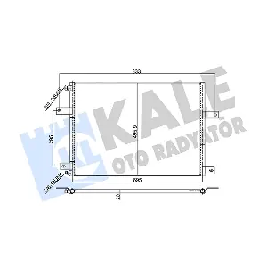 350375 KALE OTO RADYATOR